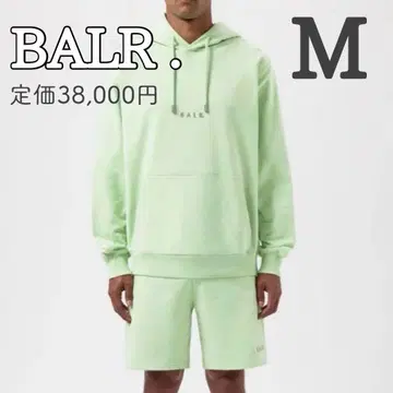 BALR. 그린 후드티 M 후디 맨투맨 보라 M