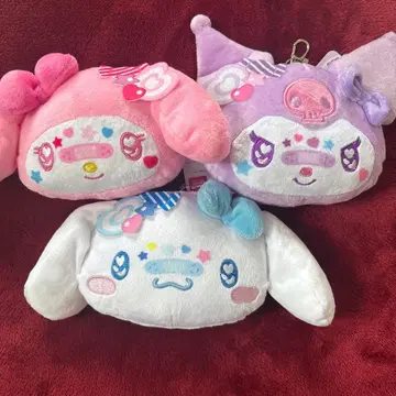 산리오 페이스 릴 패스 케이스 데코라