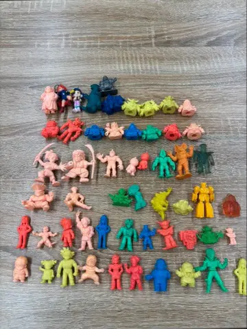 애니메이션 만화 캐릭터 지우개 세트 미니 피규어 모음