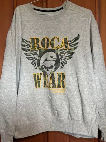 90s 구제 의류 ROCAWEAR 그레이 맨투맨 2XL