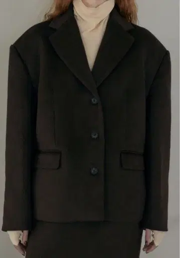 [ M_ ] BOX SHOULDER JACKET