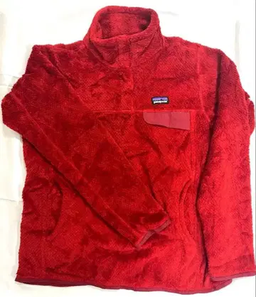 파타고니아 리툴 스냅T 플리스 여성용 M 레드 폴라테크