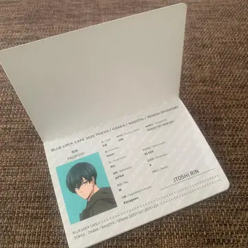블루 록 카페 이토시 린 예약 특전 랜덤 여권