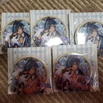 원신 가이아 캔뱃지 5개