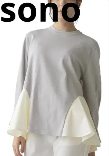 [SONO] 소노 치어풀 하이브리드 니트탑
