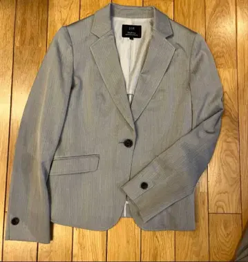 스트라이프 패턴 싱글 버튼 팬츠 수트 온워드