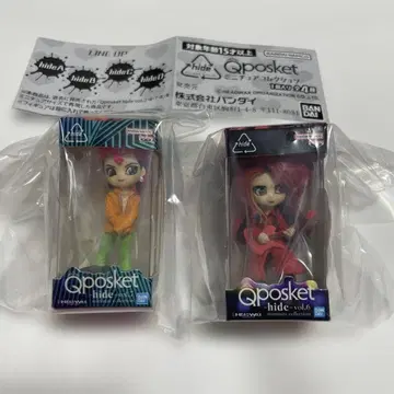 Qposket hide 미니어처 컬렉션 [ hide B C 세트 ]