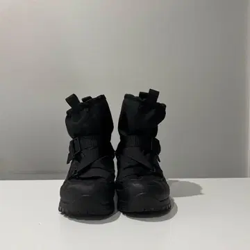 블랙 스노우 부츠 Vibram 밑창