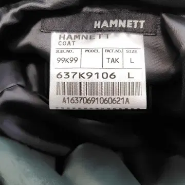 [ 구매 가격 40,000엔 ] 캐서린 햄넷 모즈 코트