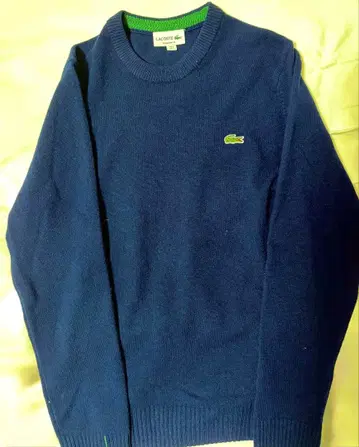LACOSTE 네이비 스웨터 우먼