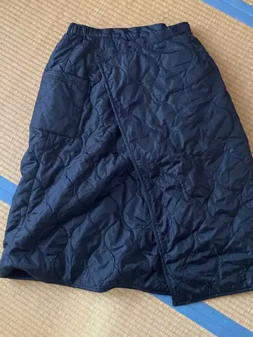 로고스 랩 어라운드 롱 스커트