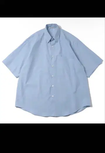 24ss AURALEE Washed Finx Twill Big Shirt