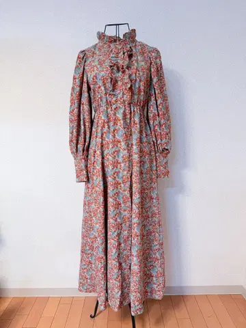 kutir 꽃무늬 롱 원피스