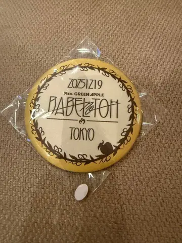 미세스 캔 배지 사과잼 시트 특전 도쿄 12/19 굿즈
