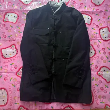 중화권 스타일 블랙 자켓 가쿠란풍