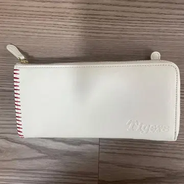 한신 타이거즈 장지갑 화이트