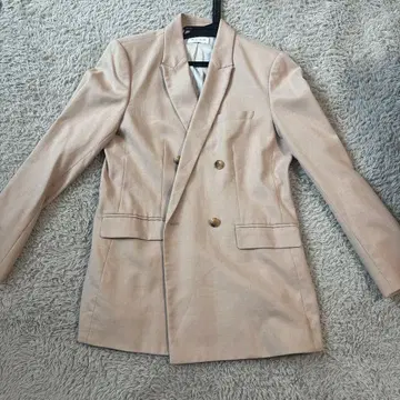 베이지 테일러드 자켓 L 겨울용