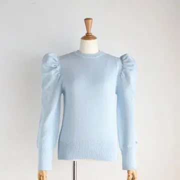 St.cecilia 코튼 퍼프 슬리브 니트 [ 코파니 ]