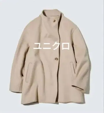 유니클로 더블 페이스 숏코트 [ 새상품급 ]