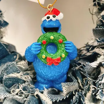 영국 수입 세서미 스트릿 크리스마스 오너먼트 아메토이