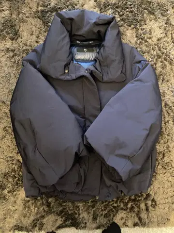 네이비 다운 자켓 S 유니클로 +J