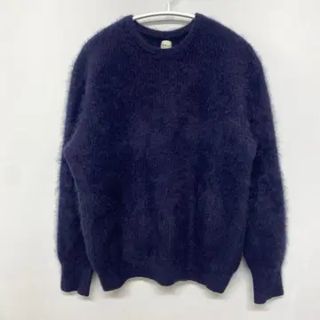 론 헤르만 모헤어 니트 풀오버 XS 네이비