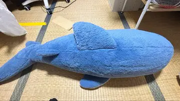 엄청 큰 상어! 푹신푹신 봉제 인형 BIG 사이즈 길이 125cm