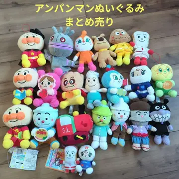 호빵맨 봉제 인형 묶음 판매