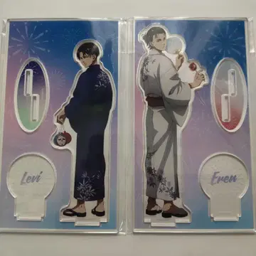 진격의 거인 GiGO 한정판 아크릴 스탠드 유카타ver. 리바이 엘렌