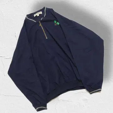 80s USA제 AKWA 풀오버 자켓 하프 지퍼 나일론