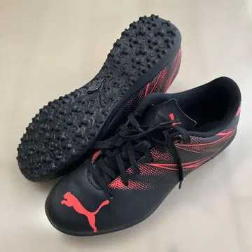 Puma 축구화 25.5cm 블랙/빨간색