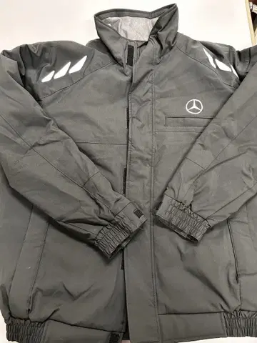 메르세데스-벤츠 블랙 방한 점퍼 작업용 L