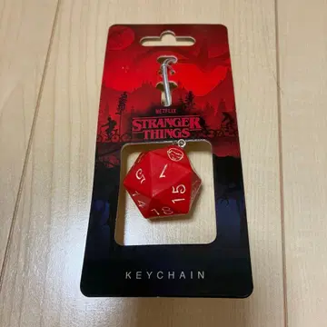 기묘한 이야기 주사위형 키링