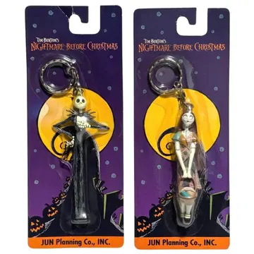 나이트메어 비포 크리스마스 키링 잭 샐리 세트