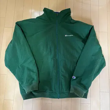 Champion 그린 나일론 자켓