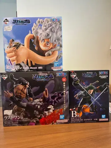 제일복권 원피스 미래섬 에그 헤드 A상 B상 라스트 원상 세트+덤