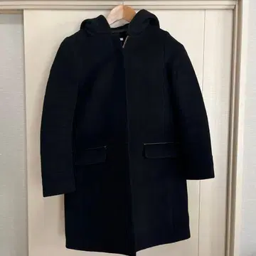 IENA 이중직 후드 코트