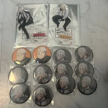 SAKAMOTODAYS 파보테리아 타워 레코드 등신 캔뱃지 사카모토 타로