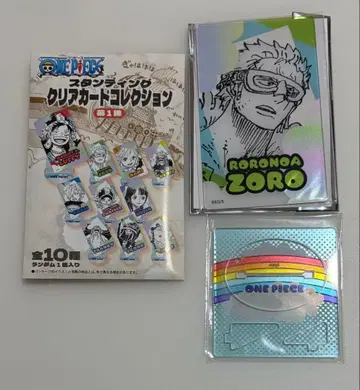 ONE PIECE 원피스 클리어 카드 컬렉션 조로 점프샵