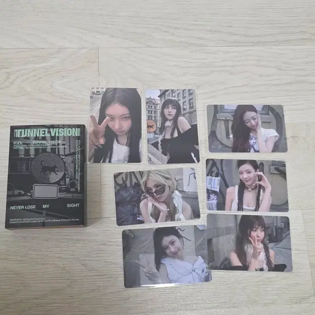 있지 (ITZY) 터널비전(TUNNEL VISION) 앨범 포토카드 버전