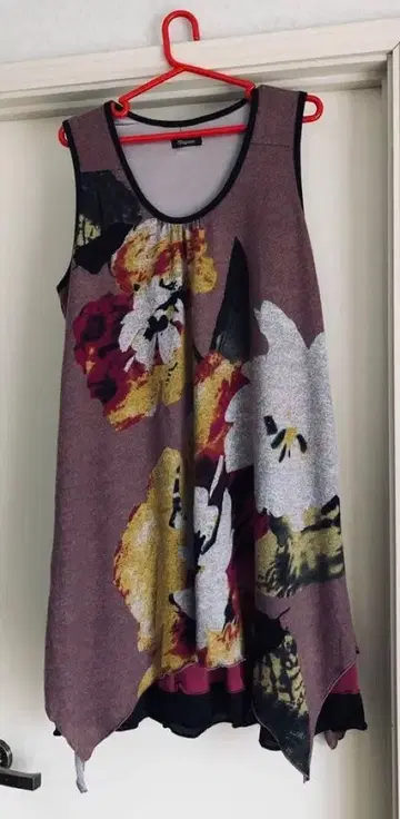 미뇽 미니 무릎 위 원피스 튜닉 풀오버