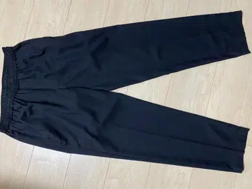 거의 새상품 애로우즈 그린 라벨 올마이 이지 팬츠 S 블랙