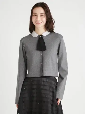 CELFORD 탈부착 총침 가디건 GRY 그레이 36