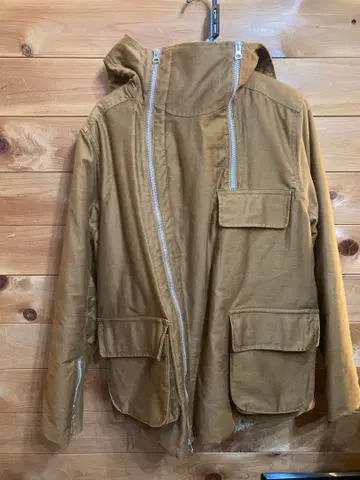 CABANE de ZUCCA 브라운 모즈 코트