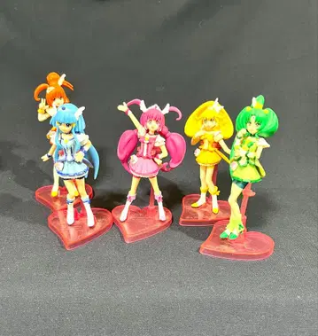 스마일 프리큐어 피규어 세트 5인