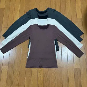 유니클로 울트라 웜 히트텍 크루넥 4개