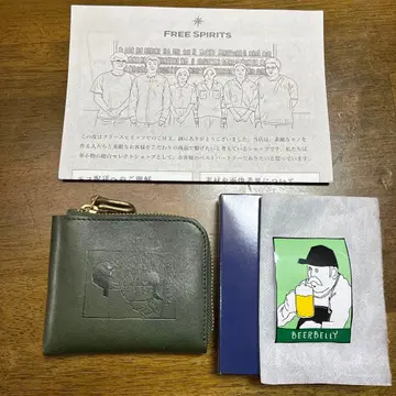 [ 미사용 새상품 ] 비어베리 스몰 라운드 지갑 그린