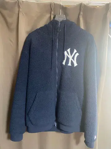 뉴욕 양키스 플리스 자켓 네이비