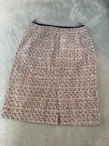 Jusglitty 트위드 타이트 스커트 새상품급