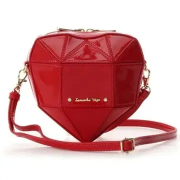 사만사베가 빨간색 백 하트형 양산형 걸리시 덕질